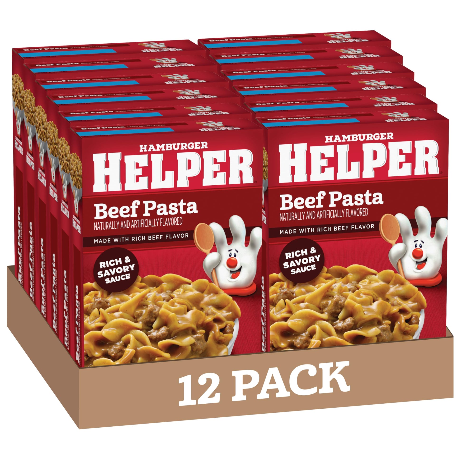 Hamburger Helper Beef Pasta, 5.9 Ounces, 12 per Case