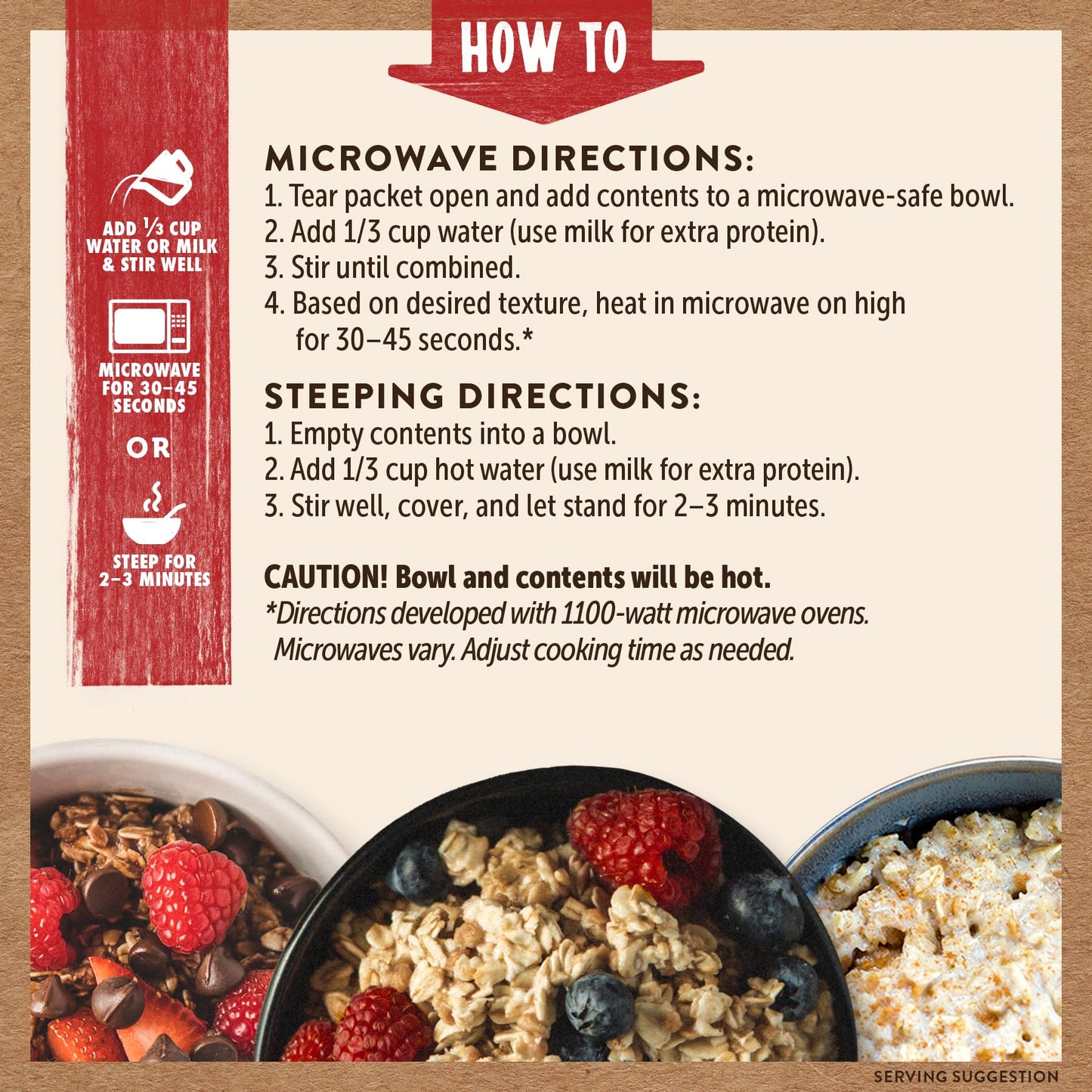 Kodiak Cakes Instant Oatmeal Packets Variety Pack - High Protein - 100% Whole Grains Breakfast Food - Maple & Brown Sugar  Apple Cinnamon  & Chocolate Chip (24 Packets)