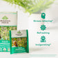 ORGANIC INDIA Tulsi Peppermint Tea - Caffeine Free Herbal Mint - 18 Infusion Bags, 3 Pack - Vegan, USDA Organic, Fairtrade