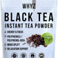 WHYZ Instant Black Tea Powder, 4.5 oz, Unsweetened Iced Tea Concentrate from Real Black Tea Leaves, Instant Tea Powder for Hot &