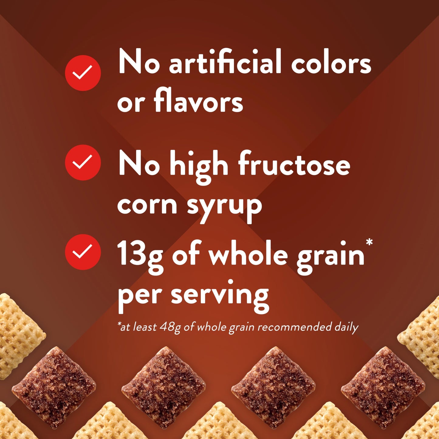 Chocolate Chex Cereal, Gluten Free Breakfast Cereal, Made With Whole Grain, 12.8 Oz