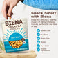 BIENA Chickpea Snacks - Crunchy Roasted Chickpeas - High Fiber Vegan Protein - 4-Pack, 5 Ounce Bags - Sea Salt