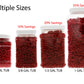 Hot Tamales Bulk 7Lb - Original Soft Chewy Cinnamon Candy In 128 Fl Oz Gift Ready Reusable Square Jar