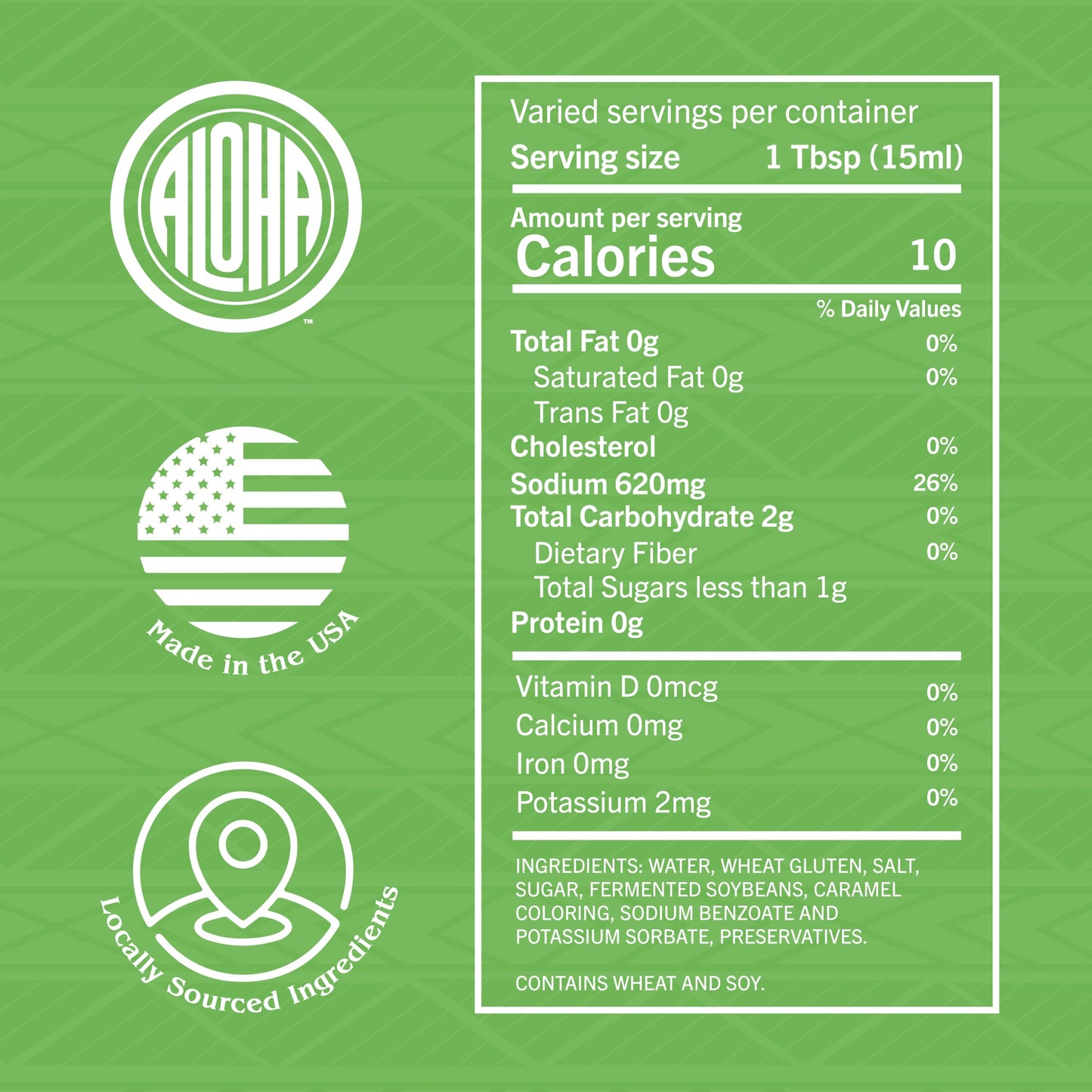 Aloha Shoyu - Lower Salt Soy Sauce with 25% Less Sodium - Versatile and Balanced Shoyu Sauce - Made in Hawaii - 24 oz. Bottle