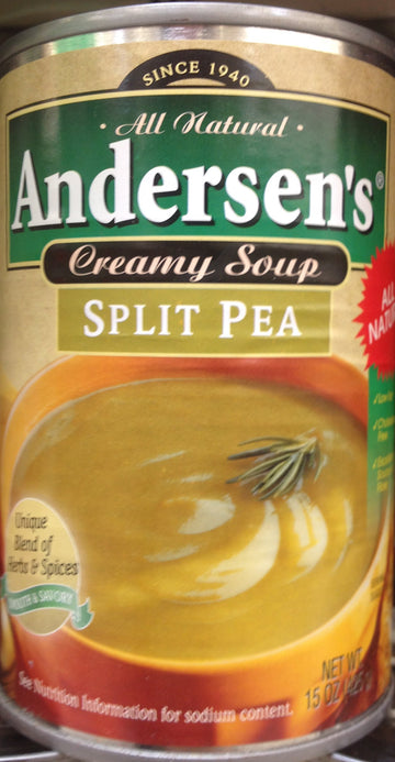 Andersens Split Pea Soup 15Oz. Can (Pack Of 4)