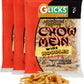 Glicks Wide Chow Mein Noodles, 10Oz (3 Pack), Wide And Crisp, No Artificial Flavors Or Colors, Certified Kosher