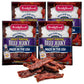 Bridgford Sweet Baby Rays Beef Jerky Sweet Teriyaki 3.25 oz Pack of 4 - Protein-Rich Snacks for Low Carb and High Protein Diets 