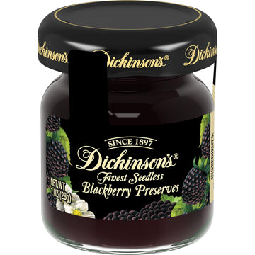 Dickinson's Seedless Blackberry Preserves, 1 Ounce (Pack of 72)