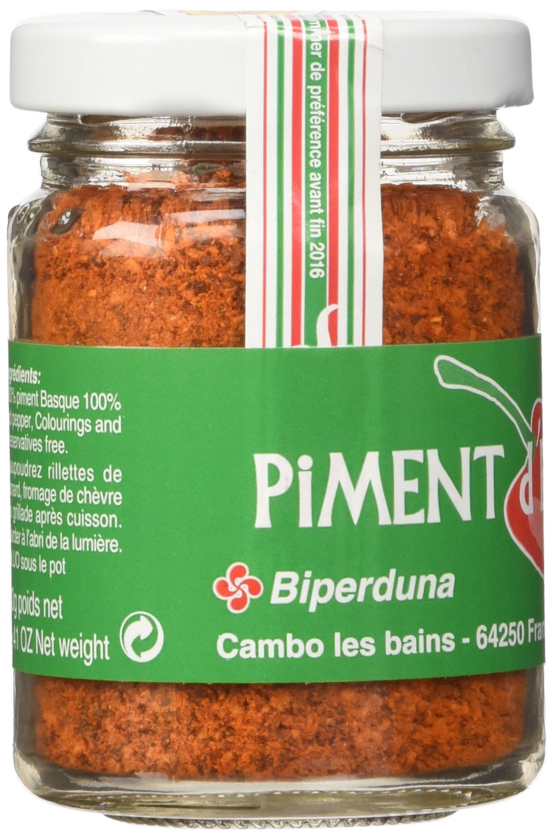 Piment D'Espelette - Red Chili Pepper Powder From France 1.41Oz