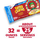 Lucky Charms Gluten Free Cereal with Marshmallows, Kids Breakfast Cereal, Made with Whole Grain, Value Bag, 32 oz