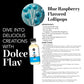Dolce Flav Blue Raspberry Extract - 2 Ounce Oil-Soluble Multipurpose Flavoring Ideal for Candy Making, Baking, Lip Balm, and Ice