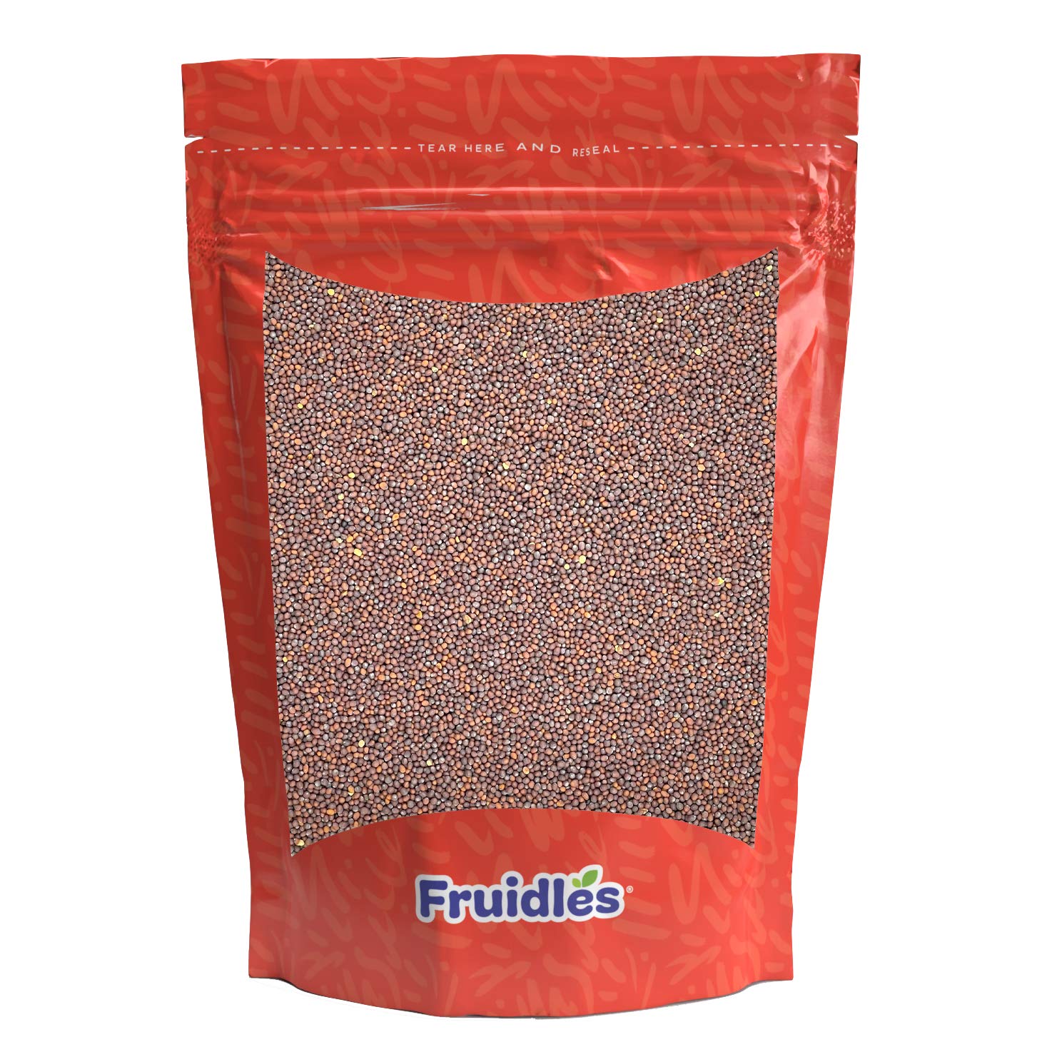 Fruidles Brown Mustard Seeds, Add Aroma, Flavor, and Seasoning to Every Dish, Kosher Certified, 10 Oz (Brown Mustard Seeds)