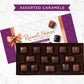 Russell Stover Assorted Caramels In Milk And Dark Chocolate Chocolate Gift Box 9 Ounce