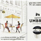 CAFFÈ UMBRIA Single Serving Coffee Cups, Mezzanotte Decaf Blend, 12 Count