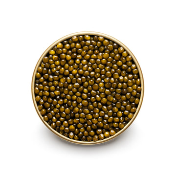 Marky'S Kaluga Royal Amber Sturgeon Caviar - 1 Oz / 28 G - Malossol Kaluga Fusion Black Roe - Guaranteed Overnight