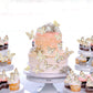 Cyodoos 30Pcs Color Gold Edge Mixed Size Lively 3D Waterproof Butterfly Cupcake Topper For Girls Women'S Happy Birthday Wedding