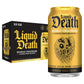 Liquid Death Mango Chainsaw Sparkling Water, 12-Pack (12oz Cans), Low Sugar, No Artificial Sweeteners