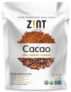 Zint Organic Cacao Powder (16 oz): Raw Non-Alkalized Chocolate With Powerful Antioxidants and Resveratrol