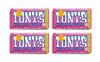 Tony'S Chocolonely | Pack Of 4 | White Chocolate With Raspberry And Popping Candy Bar, 6.35 Oz Each