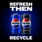 Pepsi Cola Soda Pop, 16.9 Fl Oz Bottles, 6 Pack