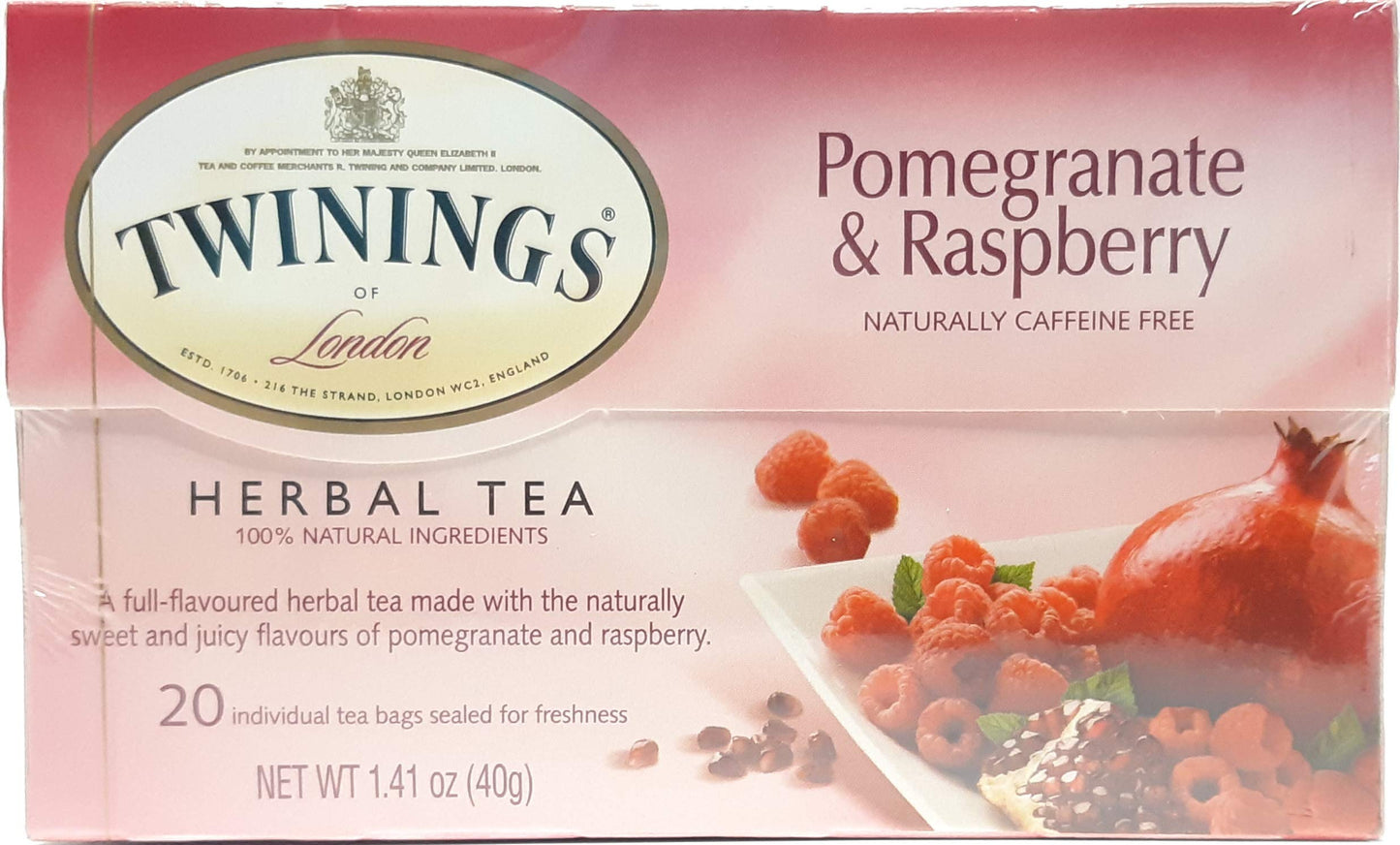 Twining Tea Tea Hrbl Pmgrnt &Amp; Rspbry2