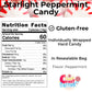 Starlight Peppermint Candy Bulk - 5 Pound - Bulk Candy Peppermint Mints Individually Wrapped - Holiday Mints - Hard Candy Gluten