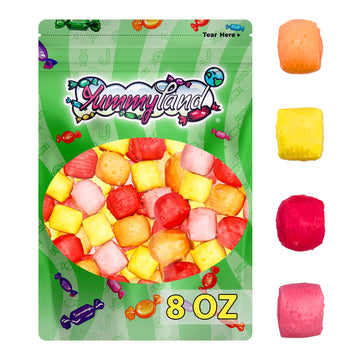 Yummyland Freeze Dried Starburst - 8 Oz, Premium Freeze Dried Hard Candy Starburst, Original Fruit Flavors, Tiktok Trends Dry Fr