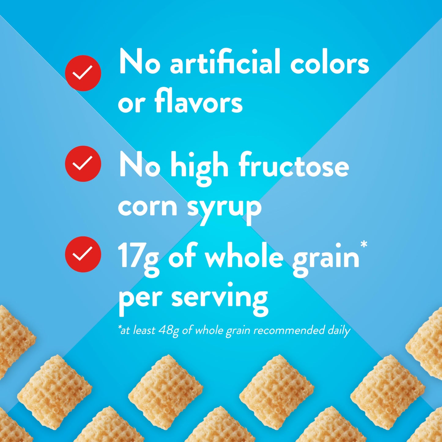 Rice Chex Gluten Free Breakfast Cereal, Made with Whole Grain, 12 oz