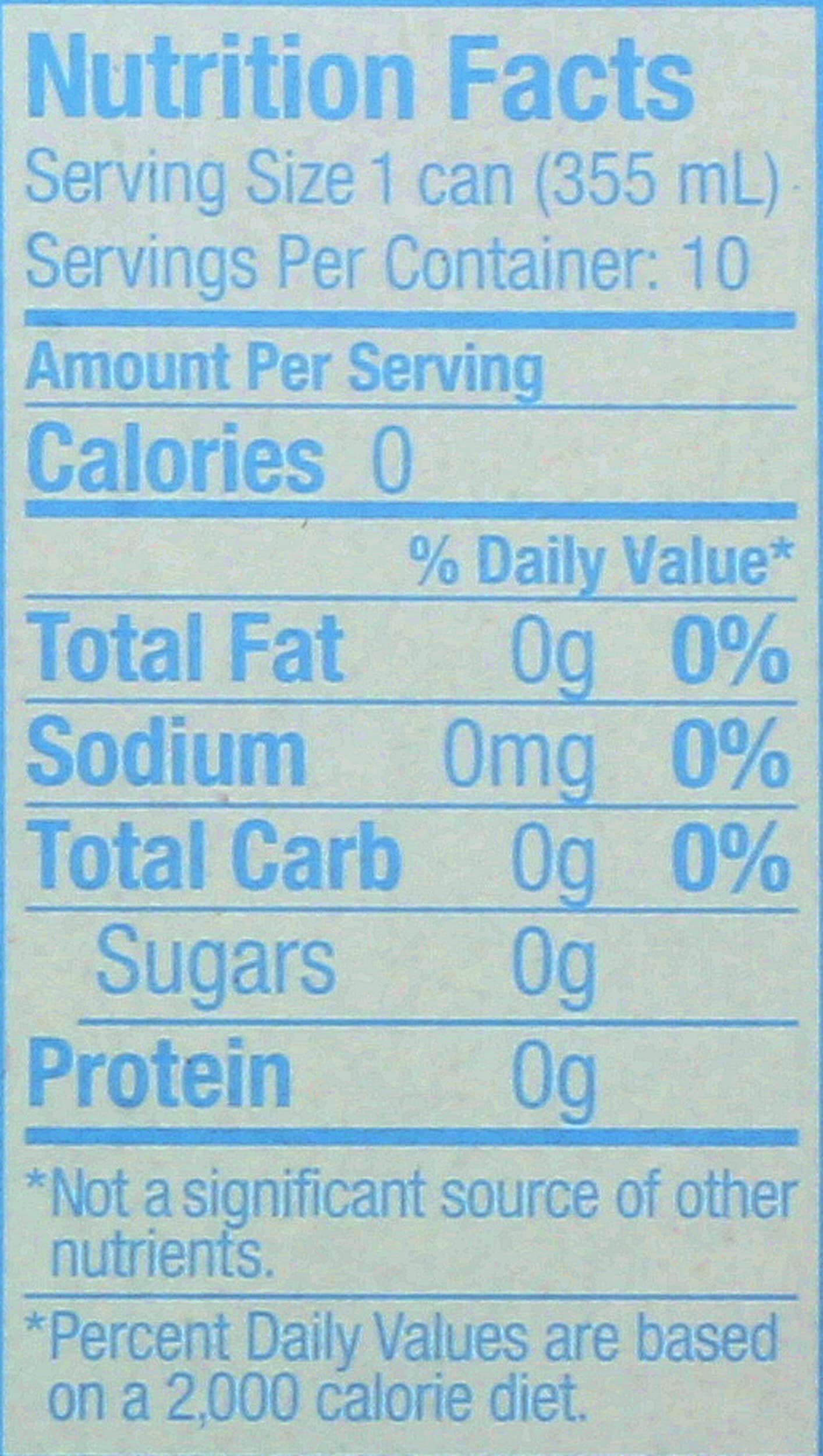 ZEVIA CAF FREE ZERO CAL ( 2 X 10 PACK )