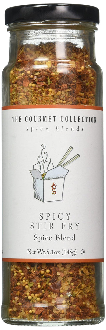 The Gourmet Collection Spice Blend - Spicy Stir Fry Seasoning Blend - Seasoning For Cooking Chicken, Beef, Vegetables: Spicy Sea