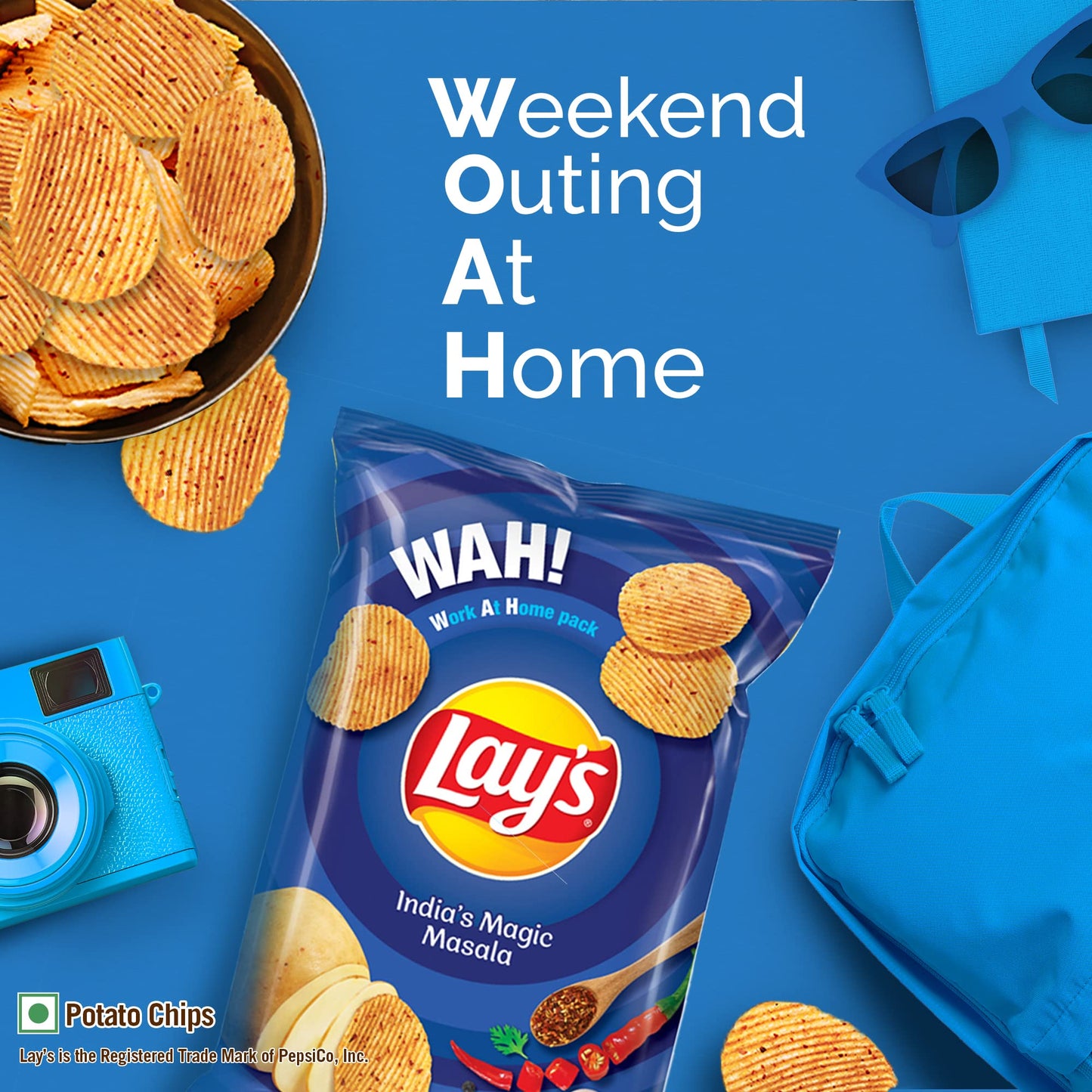 Lays Wafers Magic Masala 52G Pack, India