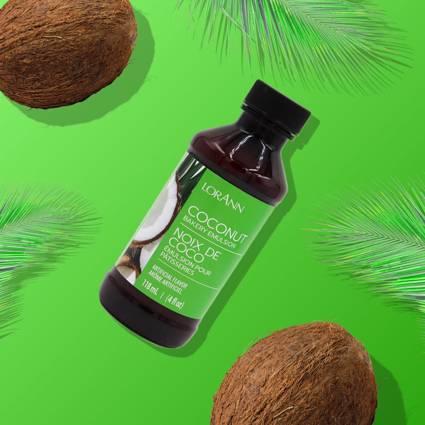 LorAnn Oils Coconut Bakery Emulsion: True Essence, Ideal for Boosting Fruit Tones in Cakes, Cookies & Desserts, Gluten-Free, Ket