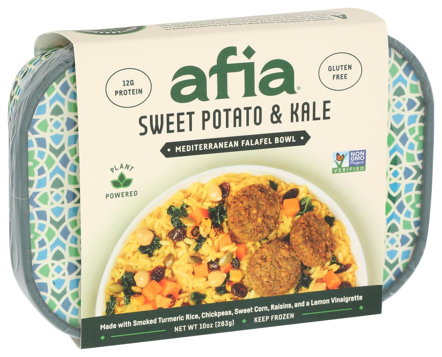 Afia Sweet Potato & Kale Mediterranean Falafel Bowl, 10 Oz