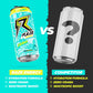 Repp Sports RAZE Zero Sugar Energy Drink, 300mg Caffeine, 12 Pack, 16 Fl Oz, Baja Lime Flavor