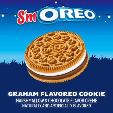 Oreo S'Moreo Sandwich Cookies, Limited Edition, 12.2 Oz