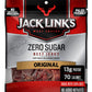 Jack Links Beef Jerky, Zero Sugar, 13g Protein, 70 Calories, 2.3 oz, Paleo Friendly Snack