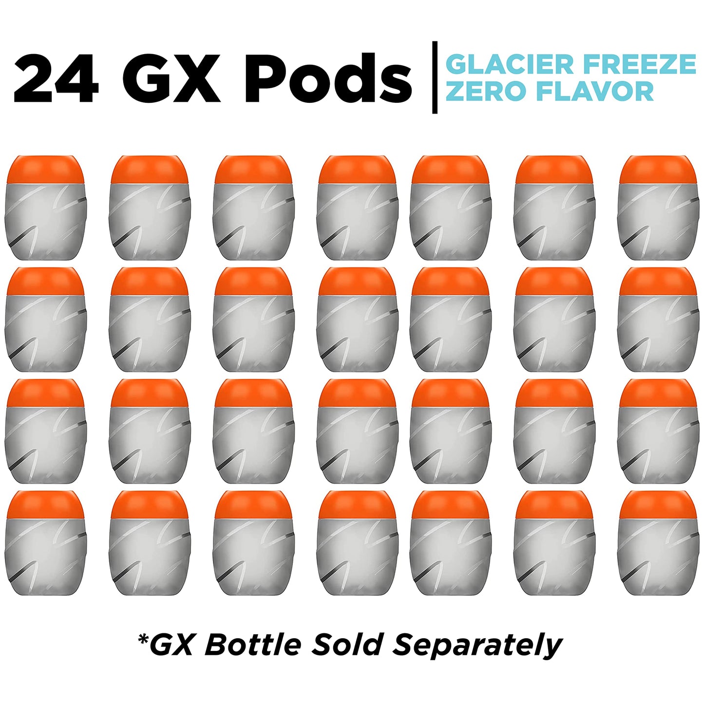 Gatorade Gx Pods Glacier Freeze Zero 24Ct