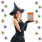 Halloween Peanut Butter Spooky Eye Balls, Trick-Or-Treat Party Bag Fillers, Individually Wrapped in Multi-color Eye Design Foils