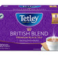 Tetley British Blend Premium Black Tea - 320 Tea Bags, Rainforest Alliance Certified, 320 Count, Rich Flavor and Aroma