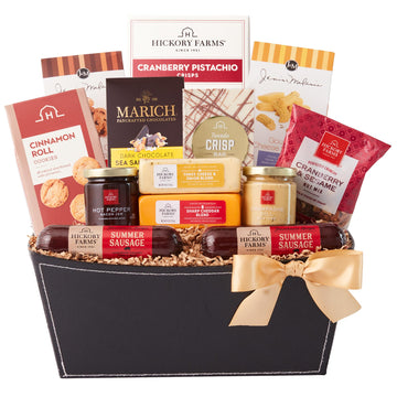 Hickory Farms Ultimate Party Meat And Cheese Gift Basket | Charcuterie Food | Summer Sausage | Fathers Day | Mothers Day | Easter | Christmas | Holiday | Housewarming | Care Package?