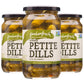 Pickerfresh Kosher Baby Dill Pickles, Petite Dills - Garlic, Dill & Red Pepper Cornichons - Simple Ingredients - Non-GMO, No Art