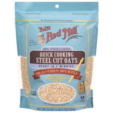 Bobs Red Mill Quick cooking Steel cut Oats 22-ounce
