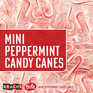 Brachs Mini Candy Canes Tub, 260 Count (Pack of 2)
