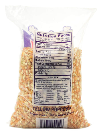 Snappy Yellow Popcorn Kernels, 2 Lbs