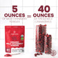Jungle Powders Wild Cranberry Powder Organic 5 Ounces, Usda Certified Freeze Dried Organic Cranberries Powder For Baking Flavori