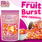 Freeze Dried Fruit Bursts Candy - Mini Original Hard Candy Mix 5Oz Treat Snack Gift Bag Cherry, Strawberry, Lemon, Orange Candie