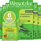 Wissotzky Lemongrass & Verbena Green Tea (6 Pack - 120 Tea Bags) | Soothing Aroma | Antioxidant Rich | Refreshing Green Tea Bags