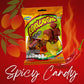 Sweet And Spicy Hard Candies Covered In Chili Powder, Watermelon And Mango Flavored Individually Wrapped Mexican Candies For Sha