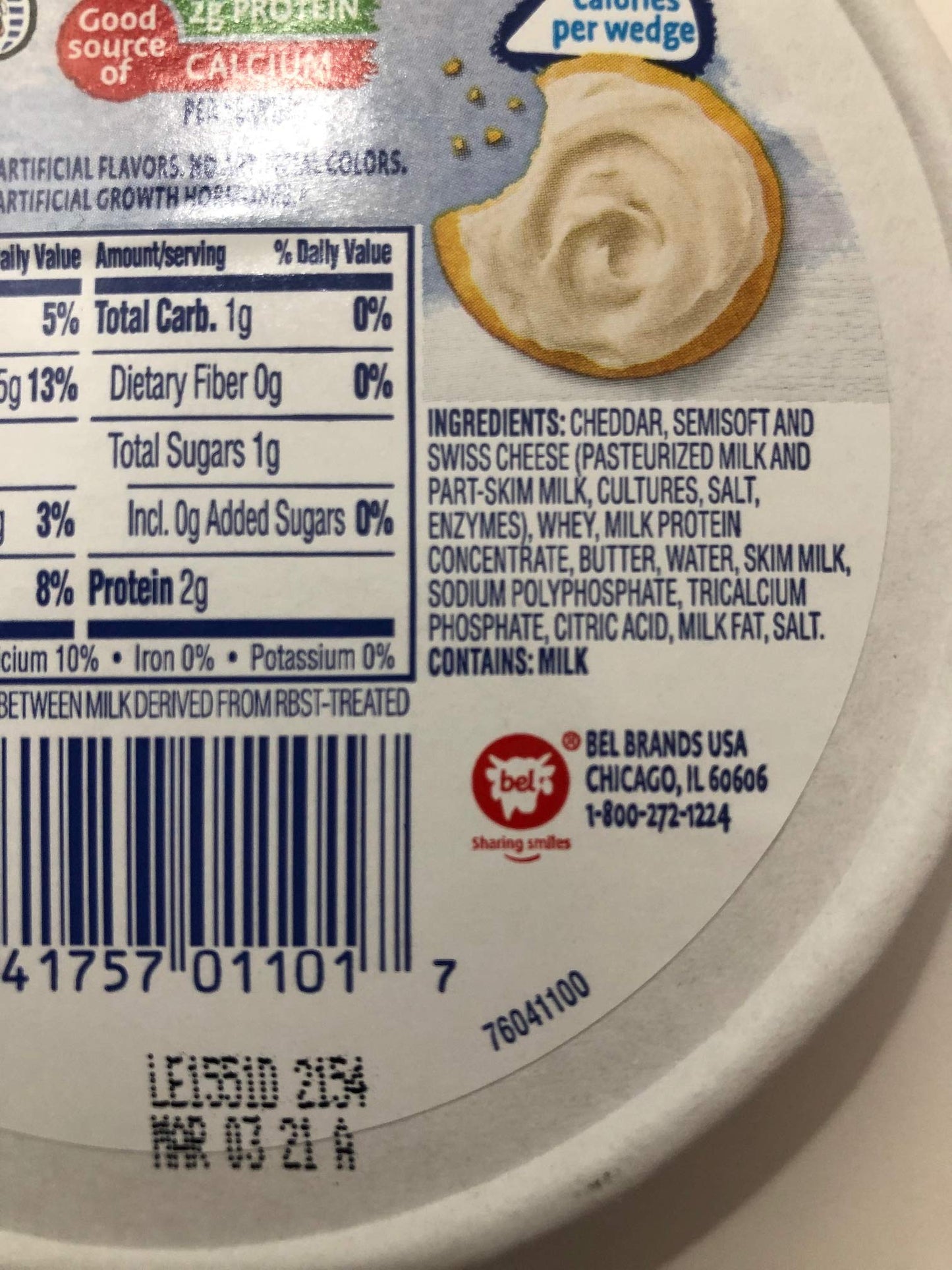 The Laughing Cow Spreadable Cheese Wedge Variety pack