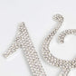 Hatcher lee 18th Birthday Cake Topper - Bling Crystal Silver Decoration, Model 43234-2855